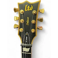 Used ESP LTD EC1000 Deluxe Black Solid Body Electric Guitar