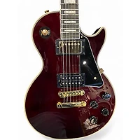 Used Epiphone Jerry Cantrell “Wino” Les Paul Custom  Wine Red Solid Body Electric Guitar