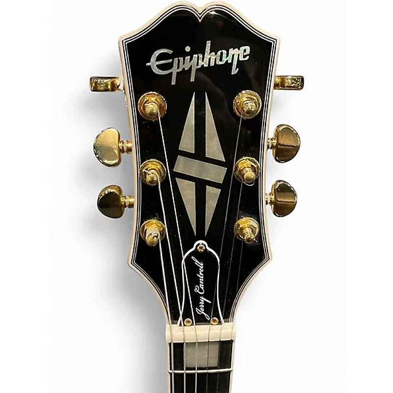Used Epiphone Jerry Cantrell “Wino” Les Paul Custom Wine Red Solid Body Electric Guitar