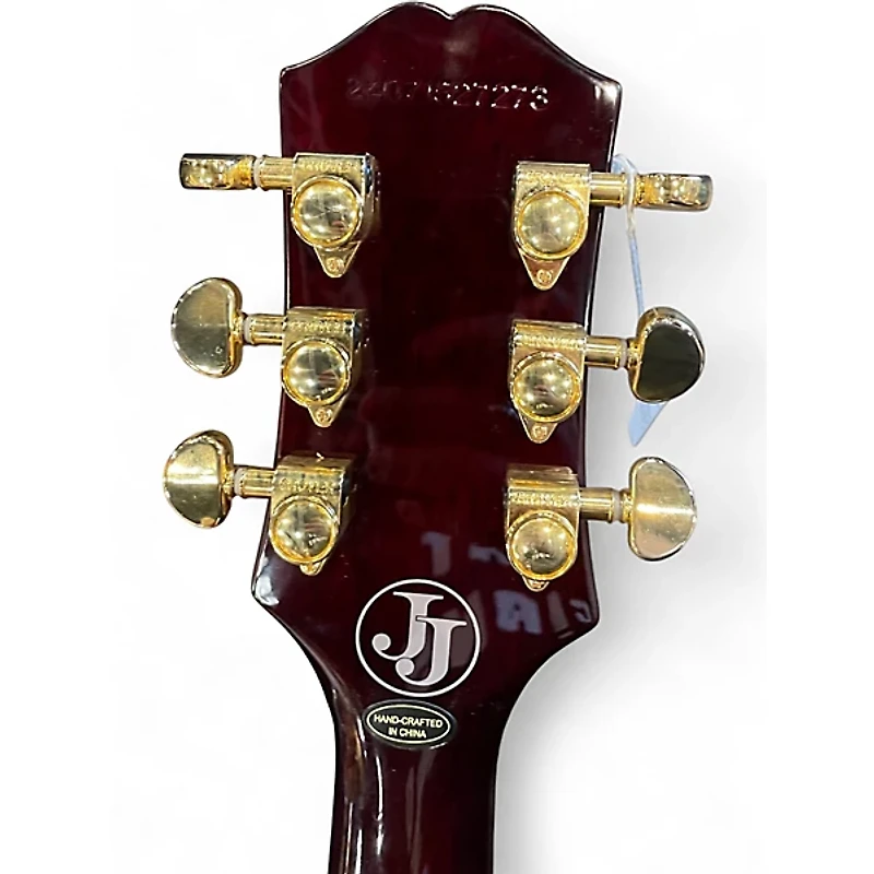Used Epiphone Jerry Cantrell “Wino” Les Paul Custom Wine Red Solid Body Electric Guitar