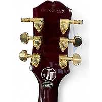 Used Epiphone Jerry Cantrell “Wino” Les Paul Custom  Wine Red Solid Body Electric Guitar