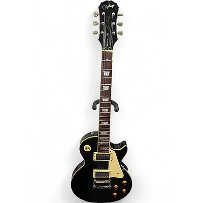 Used Epiphone Les Paul Classic Black Solid Body Electric Guitar