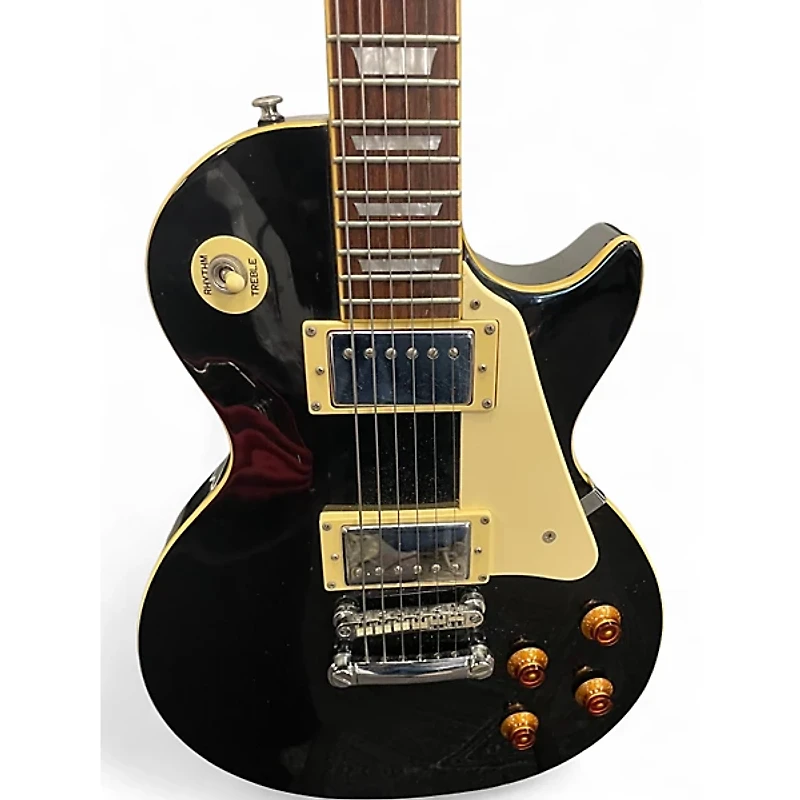 Used Epiphone Les Paul Classic Black Solid Body Electric Guitar