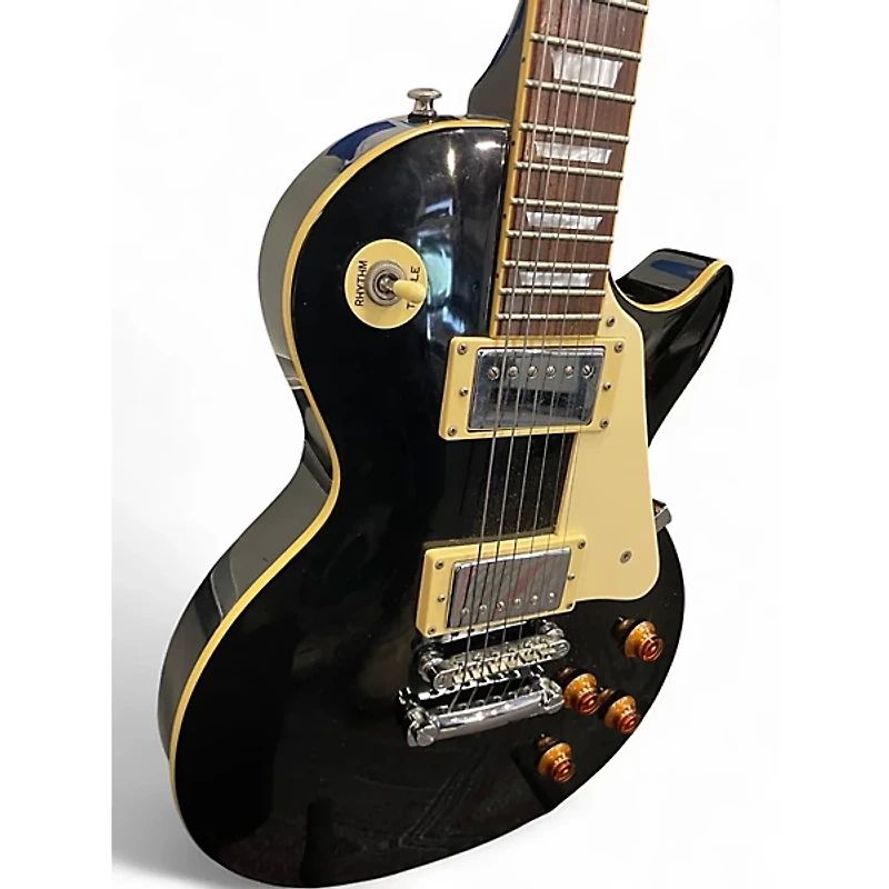 Used Epiphone Les Paul Classic Black Solid Body Electric Guitar