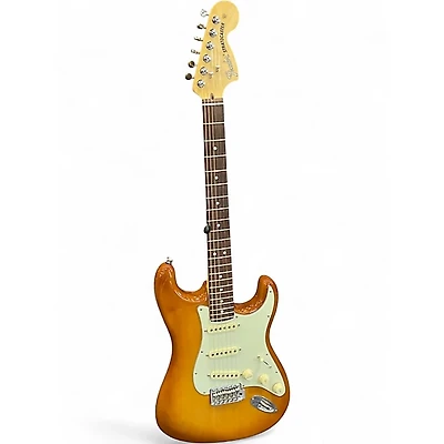 Used Fender American Performer Stratocaster SSS Honey Burst Solid Body Electric Guitar