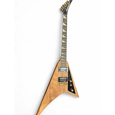 Used Jackson JS30KV King V Natural Solid Body Electric Guitar