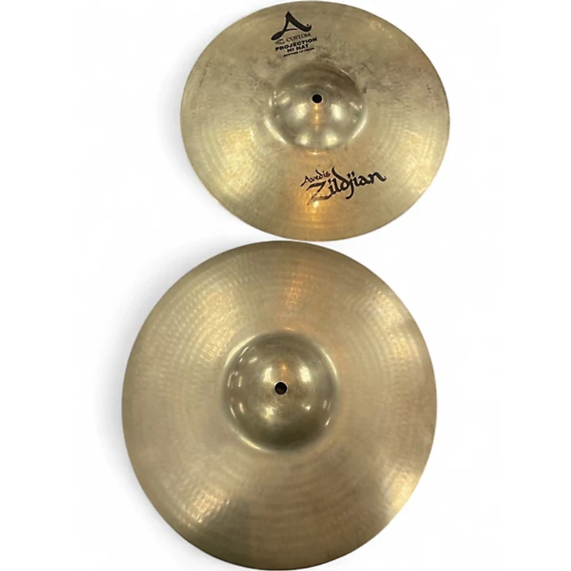 Used Zildjian 14in A Custom Projection  Cymbal