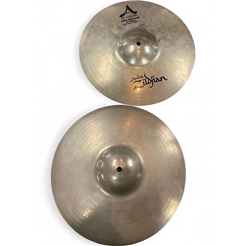 Used Zildjian 14in A Custom Projection  Cymbal