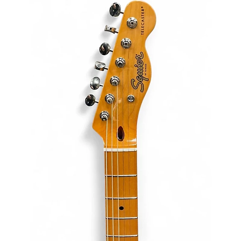 Used Squier Classic Vibe 1950S Telecaster White Blonde Solid Body Electric Guitar