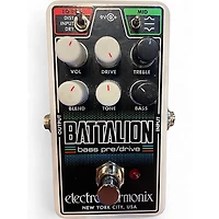 Used Electro-Harmonix battalion bass pre/drive Effect Pedal