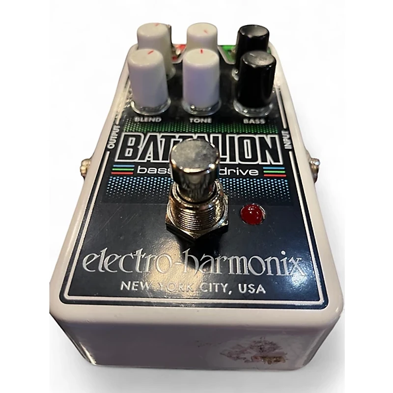 Used Electro-Harmonix battalion bass pre/drive Effect Pedal