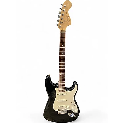 Used Squier Affinity Stratocaster Black Solid Body Electric Guitar
