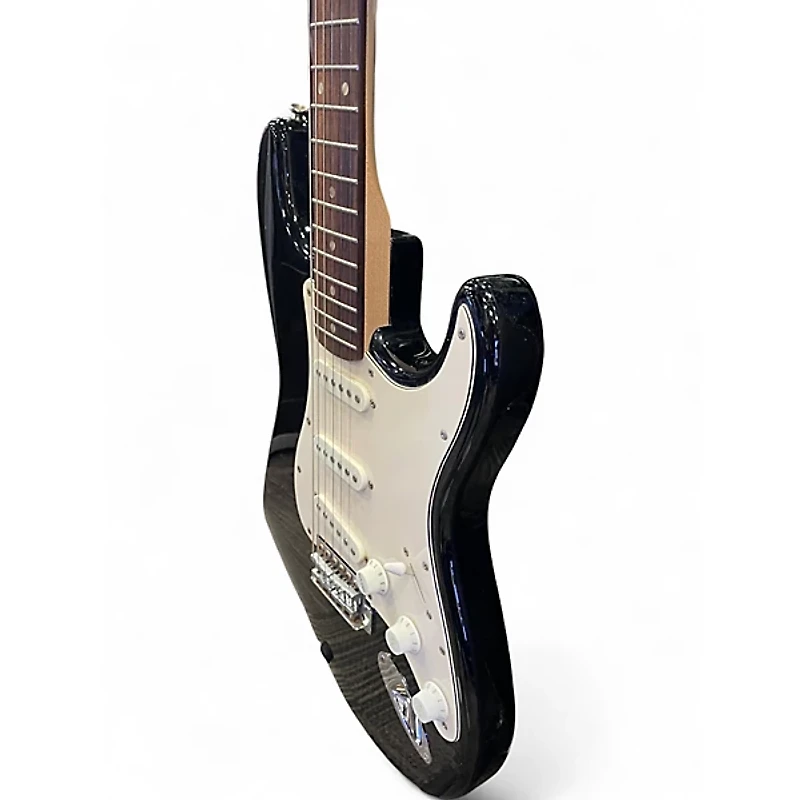 Used Squier Affinity Stratocaster Black Solid Body Electric Guitar