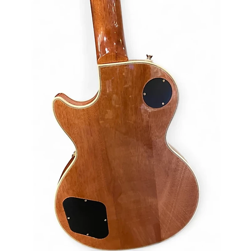 Used Epiphone Les Paul Custom Koa Natural Solid Body Electric Guitar