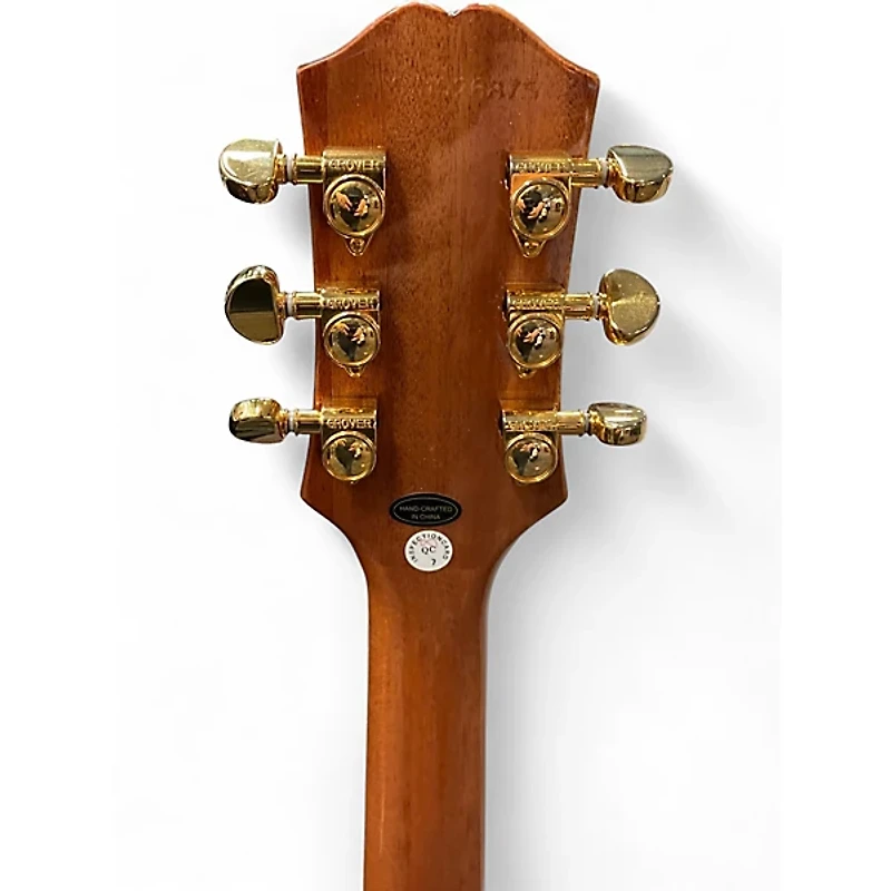 Used Epiphone Les Paul Custom Koa Natural Solid Body Electric Guitar