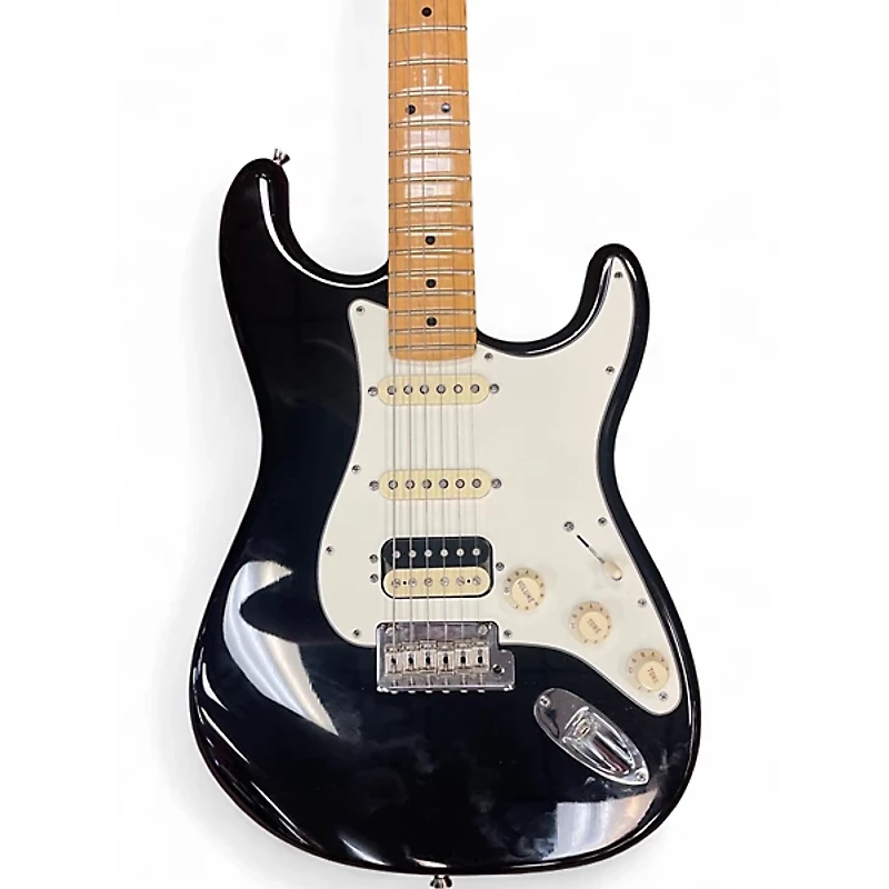 Used Fender American Standard Stratocaster HSS Shawbucker Black Solid Body Electric Guitar