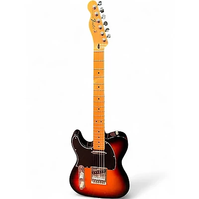 Used Fender LH player Telecaster 2 Color Sunburst Solid Body Electric Guitar