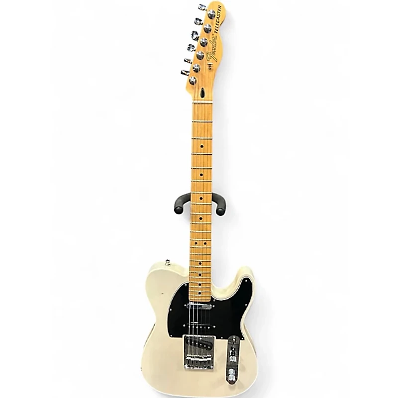 Used Fender Deluxe Nashville Telecaster white Solid Body Electric Guitar