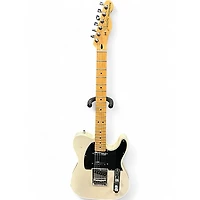 Used Fender Deluxe Nashville Telecaster white Solid Body Electric Guitar
