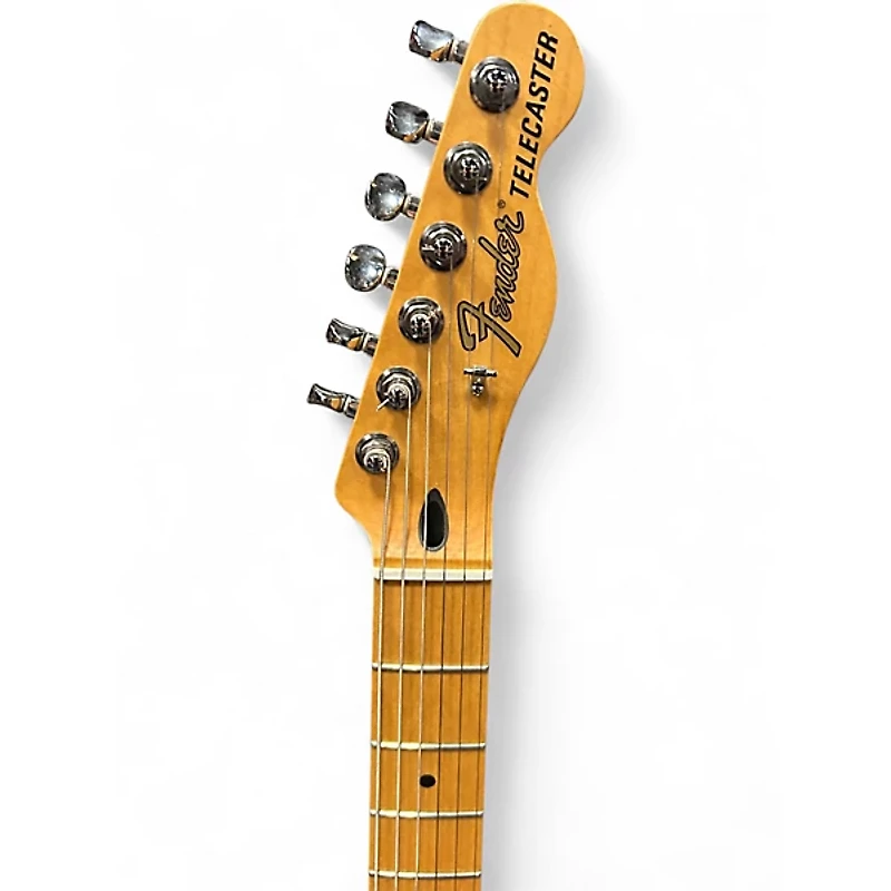 Used Fender Deluxe Nashville Telecaster white Solid Body Electric Guitar