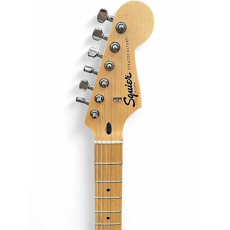 Used Squier Affinity Stratocaster Mint Green Solid Body Electric Guitar