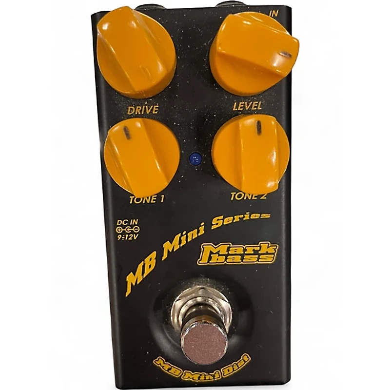 Used Markbass MB MINI DISTORTION Bass Effect Pedal