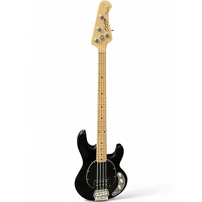 Used Sterling by Music Man StingRay Black Electric Bass Guitar