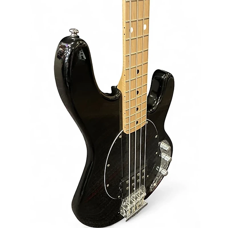 Used Sterling by Music Man StingRay Black Electric Bass Guitar