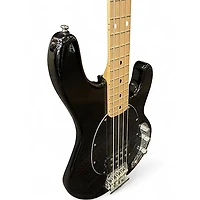 Used Sterling by Music Man StingRay Black Electric Bass Guitar