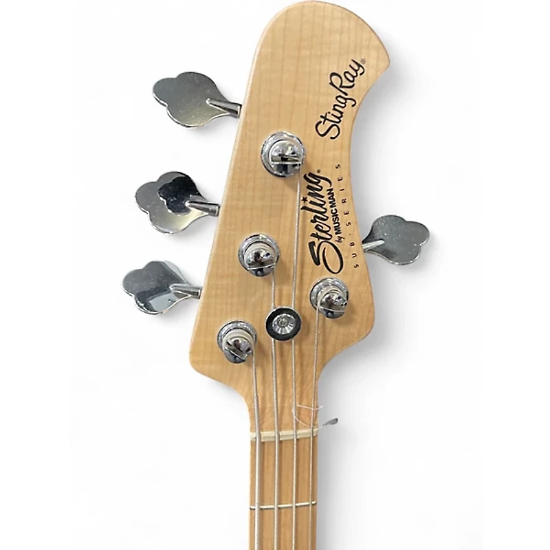 Used Sterling by Music Man StingRay Black Electric Bass Guitar