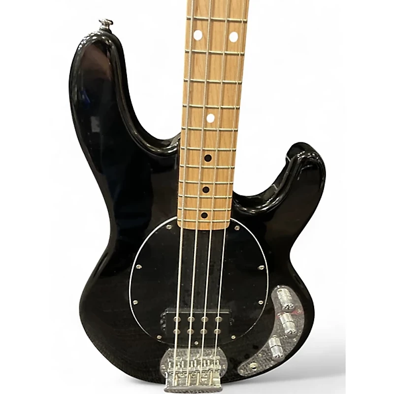Used Sterling by Music Man StingRay Black Electric Bass Guitar