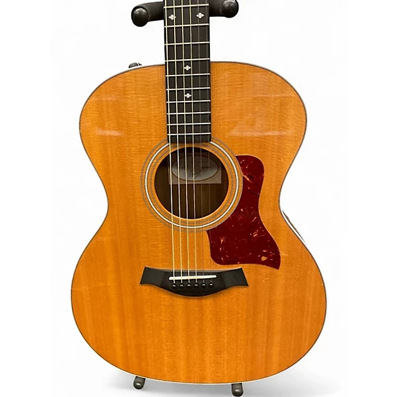 Used Taylor 214E DLX Natural Acoustic Electric Guitar