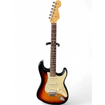 Used Fender VG Stratocaster 3 Color Sunburst Solid Body Electric Guitar