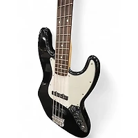Used Squier Affinity Jazz Bass Black Electric Bass Guitar