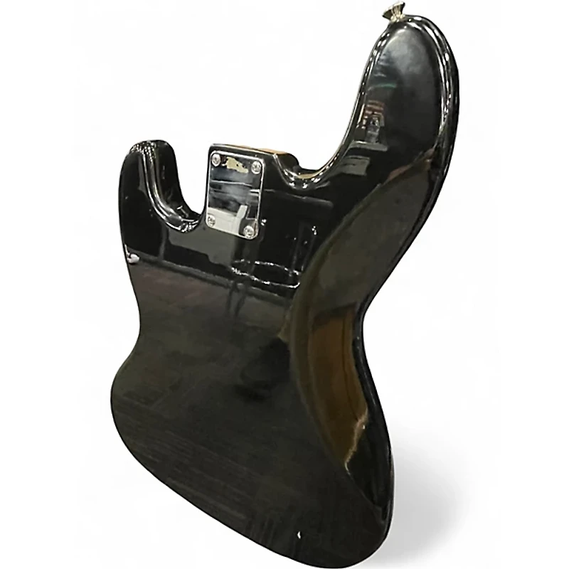 Used Squier Affinity Jazz Bass Black Electric Bass Guitar