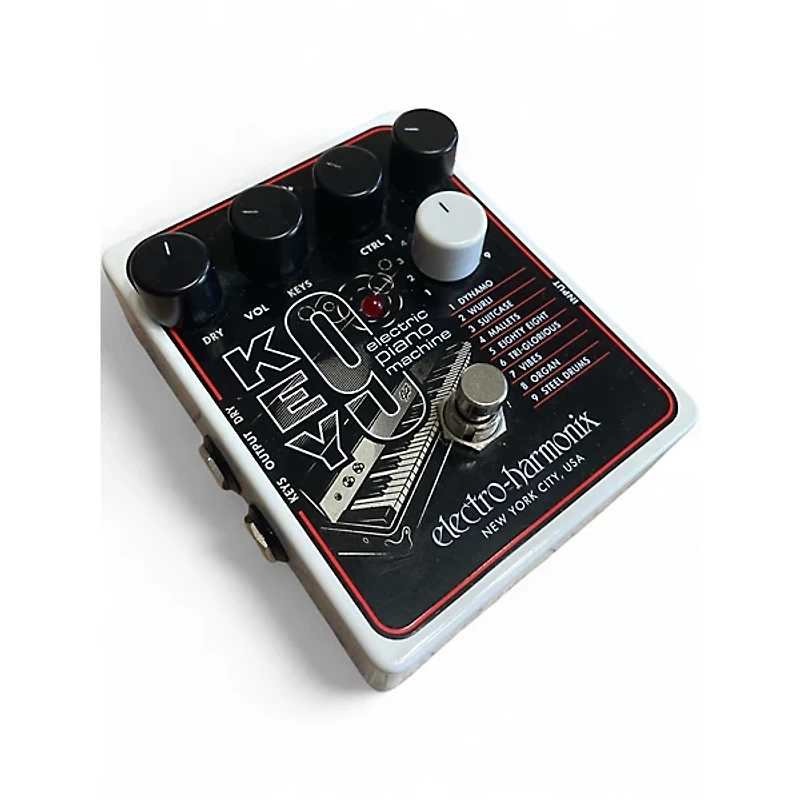Used Electro-Harmonix Key9 Electric Piano Machine Effect Pedal