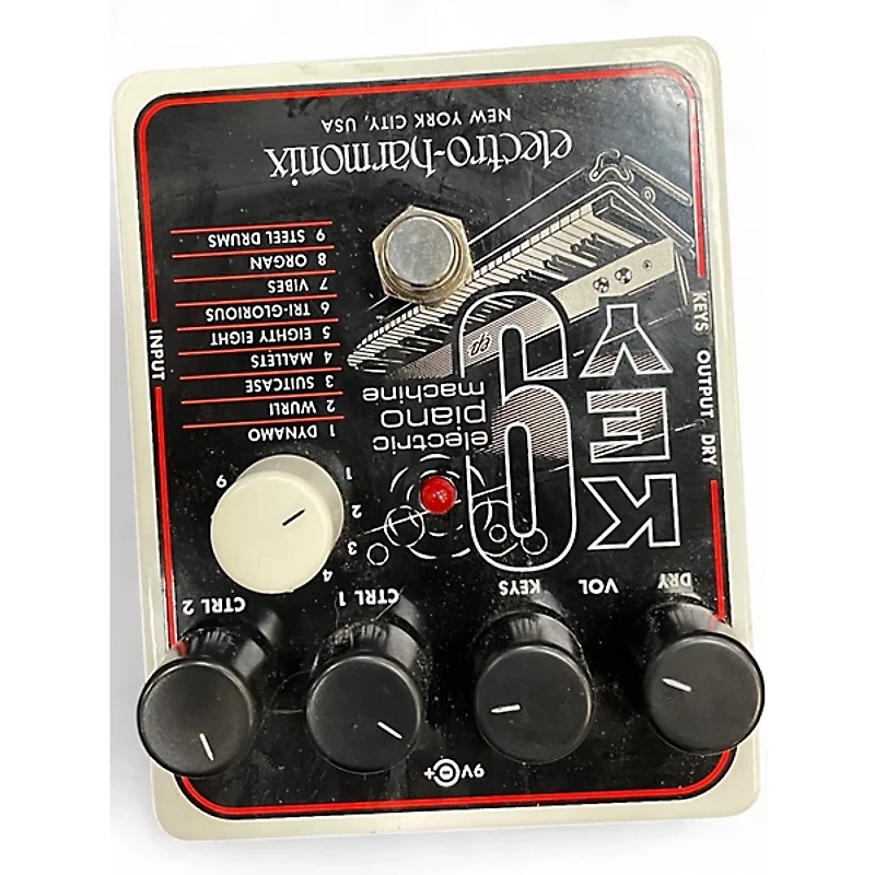 Used Electro-Harmonix Key9 Electric Piano Machine Effect Pedal
