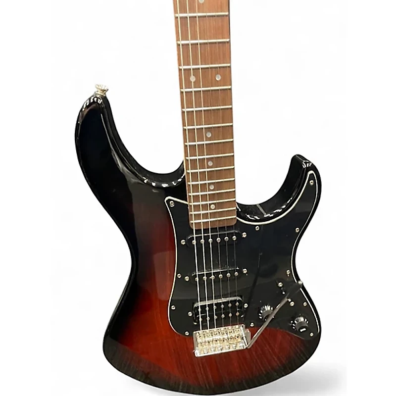 Used Yamaha Pacifica Sunburst Solid Body Electric Guitar