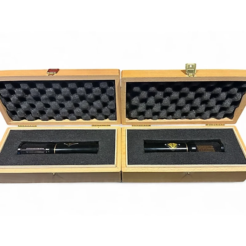 Used Nordic Audio Labs Pearl Microphones BLACK PEARL PAIR Condenser Microphone