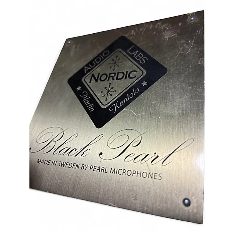 Used Nordic Audio Labs Pearl Microphones BLACK PEARL PAIR Condenser Microphone