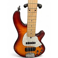 Used Lakland 55-02 Skyline Series 5 String Cherry Sunburst Electric Bass Guitar
