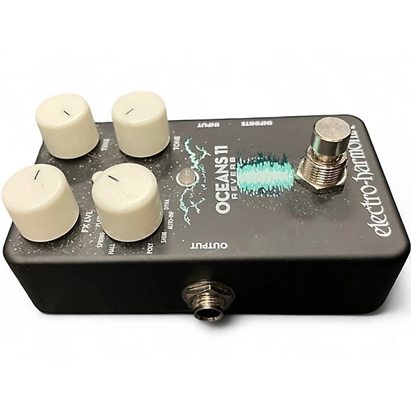 Used Electro-Harmonix Oceans 11  Reverb Effect Pedal