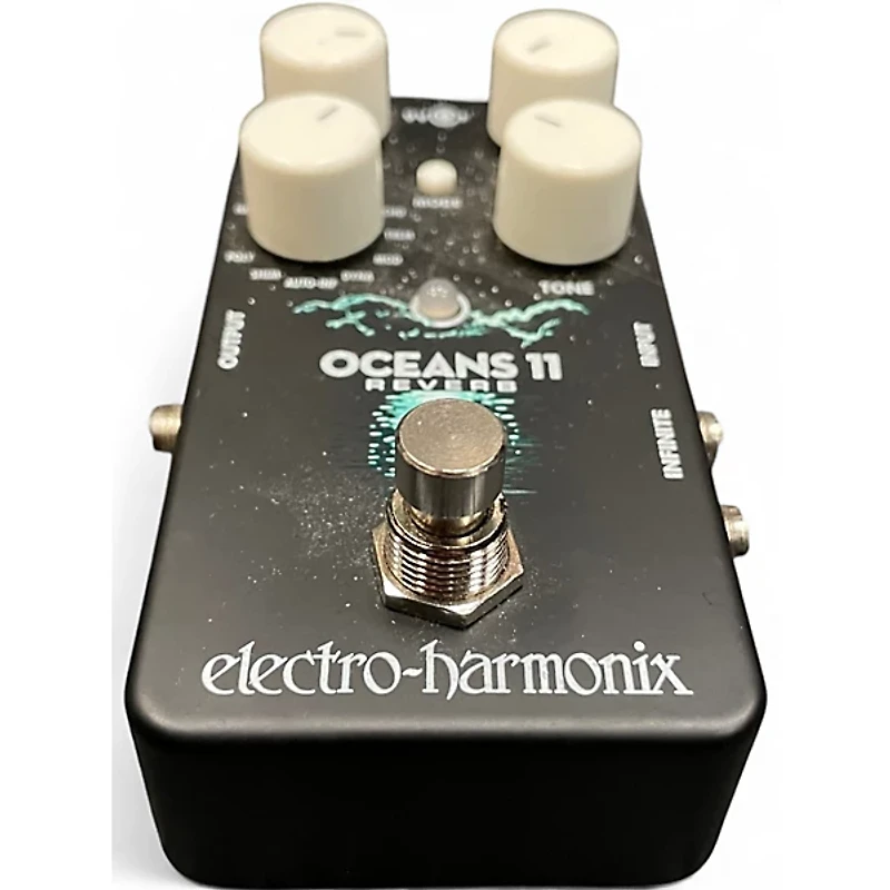 Used Electro-Harmonix Oceans 11  Reverb Effect Pedal