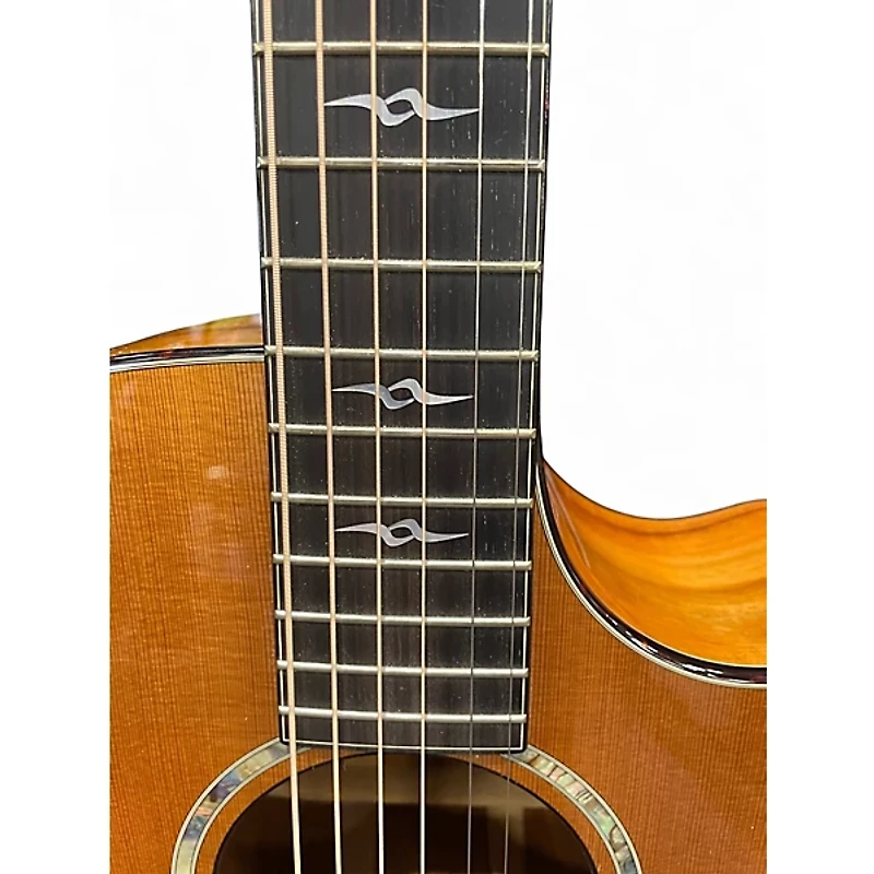 Used Taylor K14CE Natural Acoustic Electric Guitar