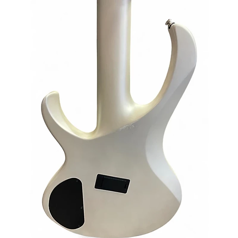 Used Ibanez BTB605MLM White Electric Bass Guitar