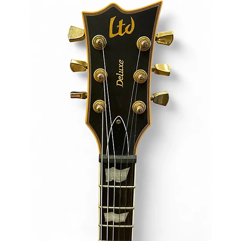 Used ESP LTD EC1000 Satin Black Solid Body Electric Guitar