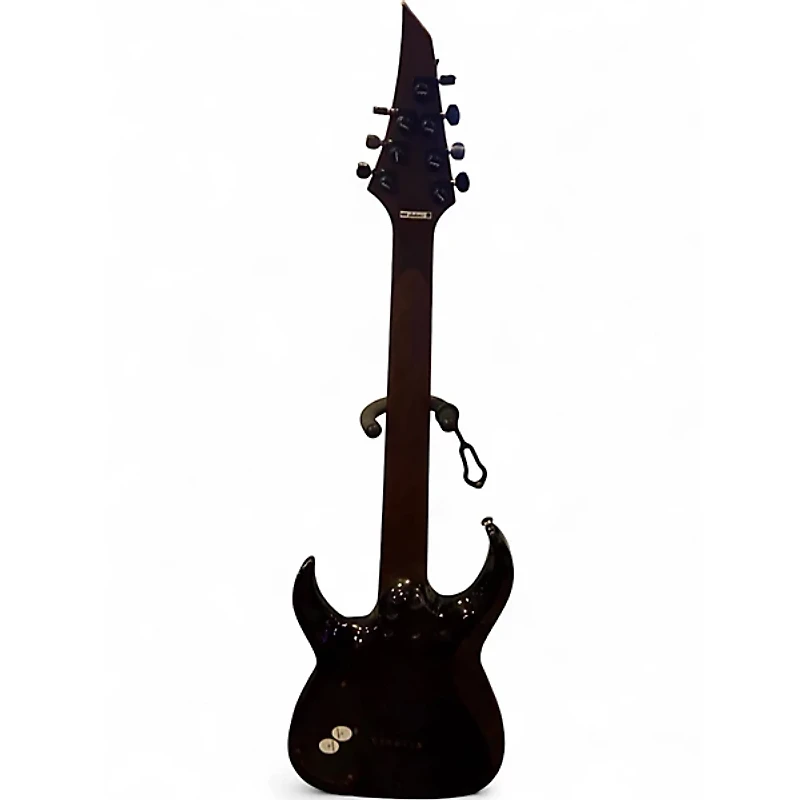 Used Jackson HTP 7 Poplar Burl Solid Body Electric Guitar