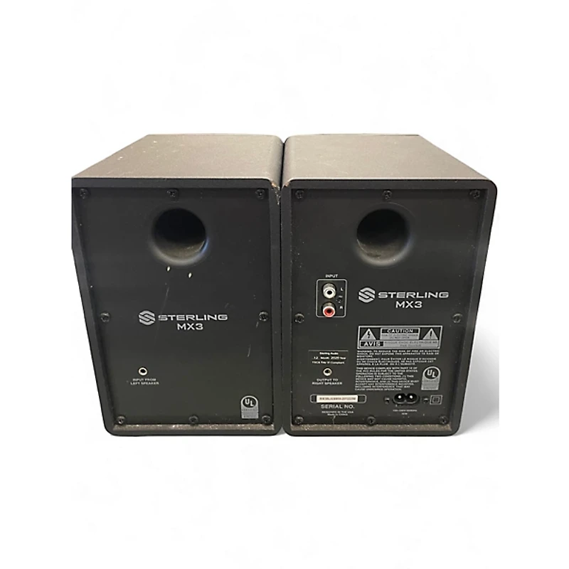 Used Sterling Audio MX3 Pair Powered Monitor