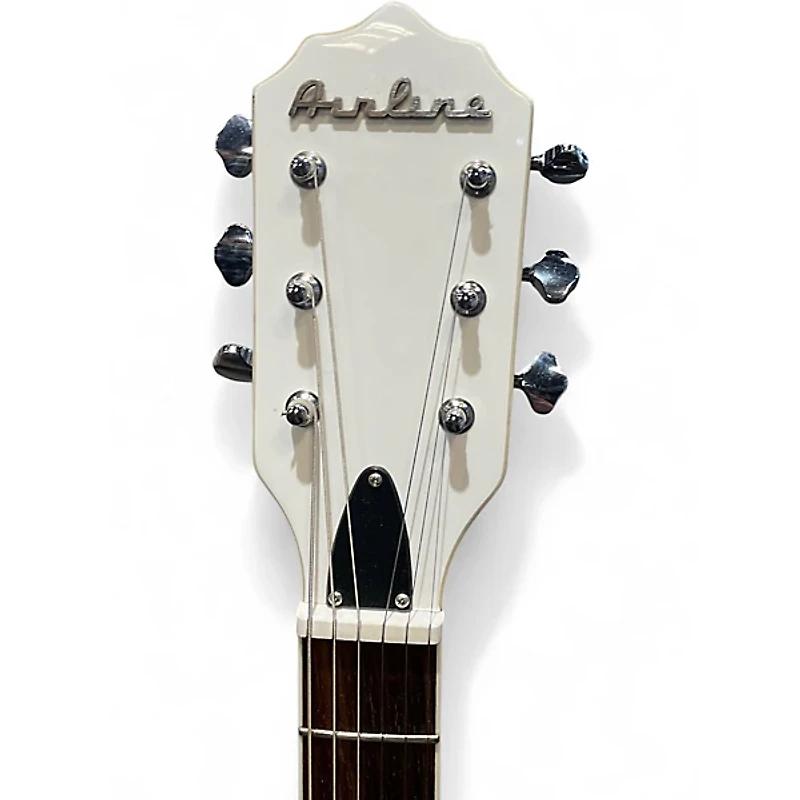 Used Eastwood AIRLINE TUXEDO Black Solid Body Electric Guitar