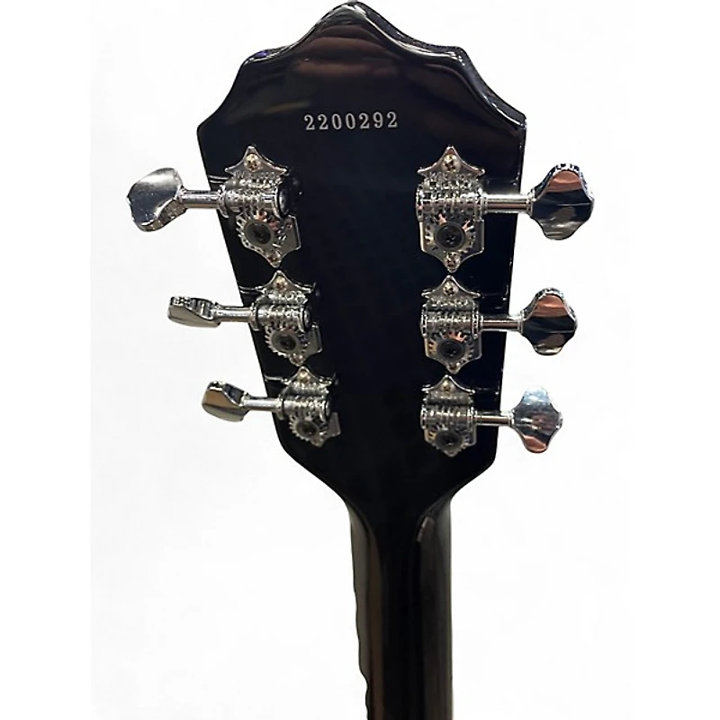 Used Eastwood AIRLINE TUXEDO Black Solid Body Electric Guitar